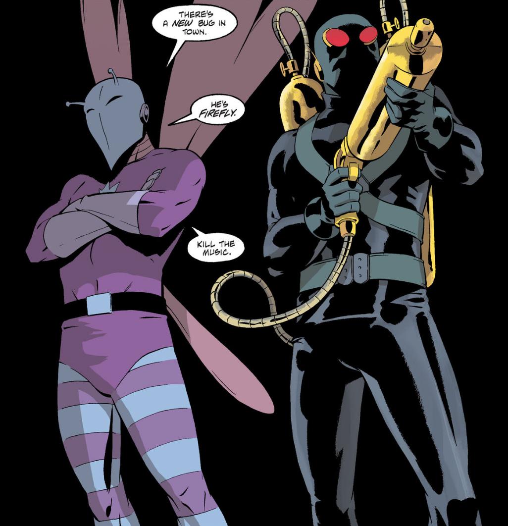 Comic book panel